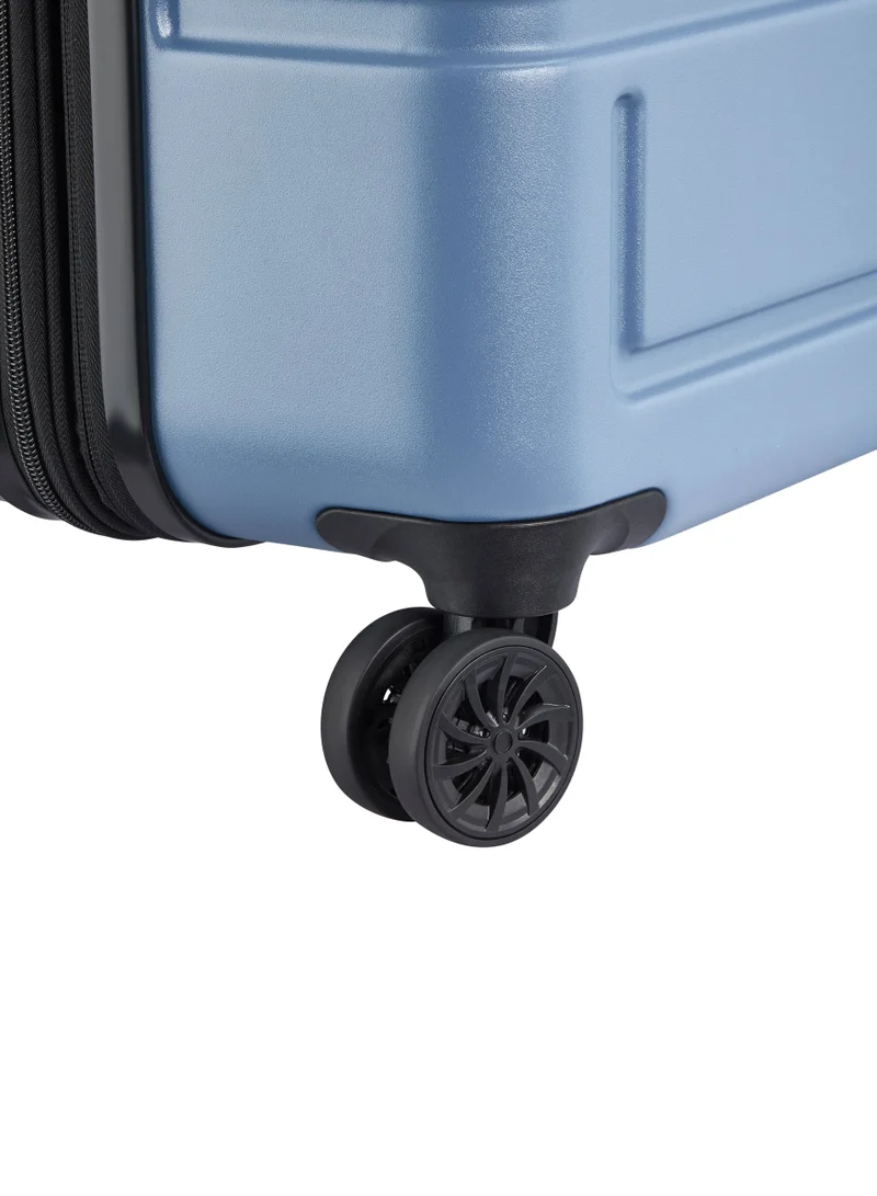 DELSEY Paris Camelia 82 Cm Large 4-Double Wheeled Expandable Check-In Luggage Trolley Case - Light Blue